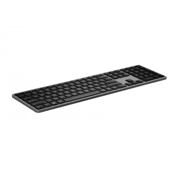 Ασύρματο Πληκτρολόγιο Full-Size HP 975 — RF Wireless + Bluetooth, Μαύρο, Διάταξη 100%
