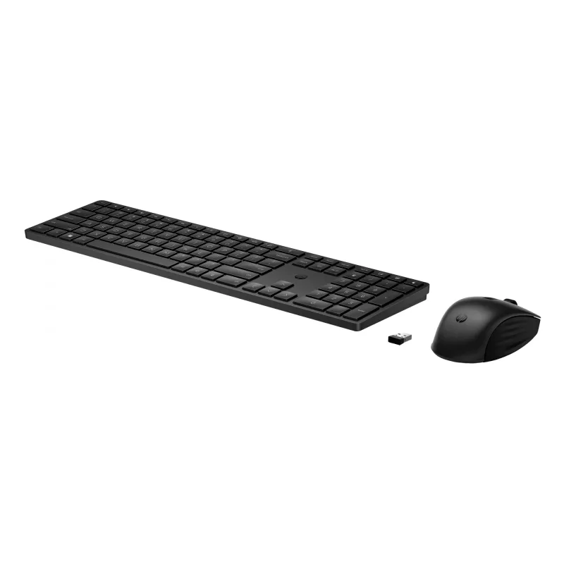 HP 650 Ασύρματο Σετ Πληκτρολογίου και Ποντικιού Full-Size Μεμβράνης Μαύρο