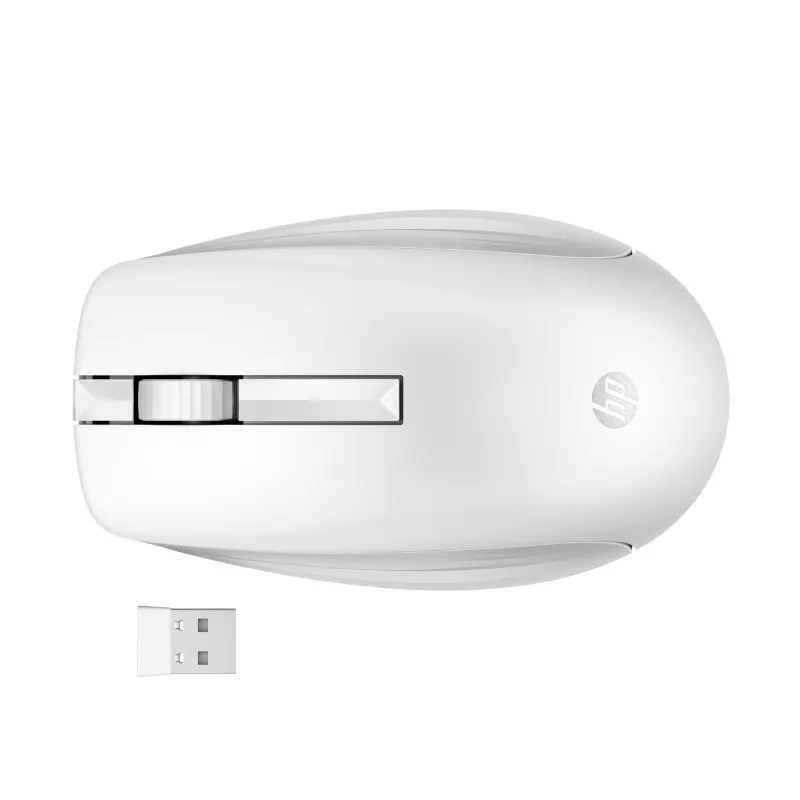 HP 650 Ασύρματο Σετ Πληκτρολογίου-Ποντικιού Full-Size Μεμβράνης Λευκό