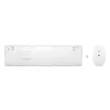 HP 650 Ασύρματο Σετ Πληκτρολογίου-Ποντικιού Full-Size Μεμβράνης Λευκό