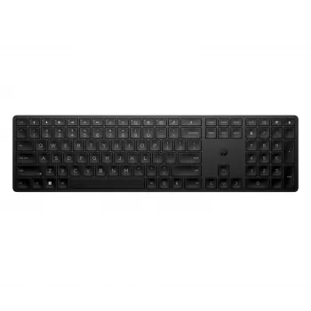 HP 450 Προγραμματιζόμενο ασύρματο πληκτρολόγιο Full-Size RF Wireless USB Μαύρο