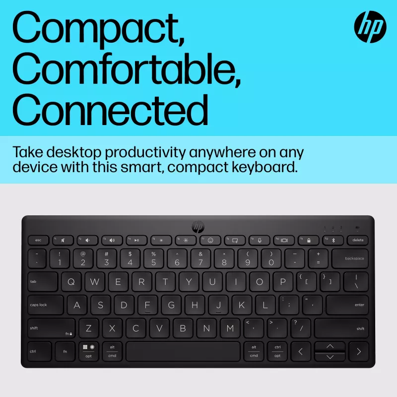 HP 350 Compact Multi-Device Bluetooth Πληκτρολόγιο