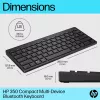 HP 350 Compact Multi-Device Bluetooth Πληκτρολόγιο