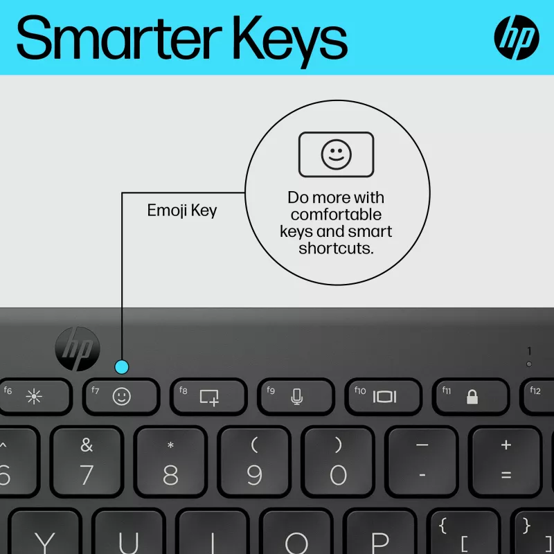 HP 350 Compact Multi-Device Bluetooth Πληκτρολόγιο