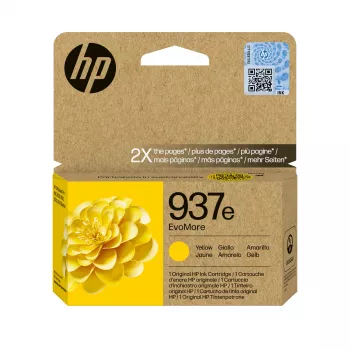 HP 937e EvoMore Κίτρινο Γνήσιο Μελανοδοχείο
