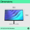HP E-Series E22 G5 FHD οθόνη, 54,6 cm (21,5 ιντσών), Full HD, LCD, 5 ms (ανακατασκευασμένη)