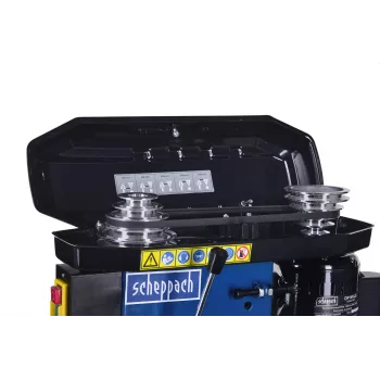 Επιτραπέζιο Δράπανο Scheppach DP16VLS 500W, Χαλύβδινο Περίβλημα, 230–240V, 2500 Στροφές/λεπτό, 13 mm Τσοκ Δράπανου, 600×220×435 mm