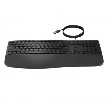 HP 480 Comfort Ενσύρματο Πληκτρολόγιο Full-Size USB Μαύρο 1,5 m
