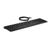 HP Wired Desktop 320K Πληκτρολόγιο Full-Size USB Μεμβράνης Μαύρο