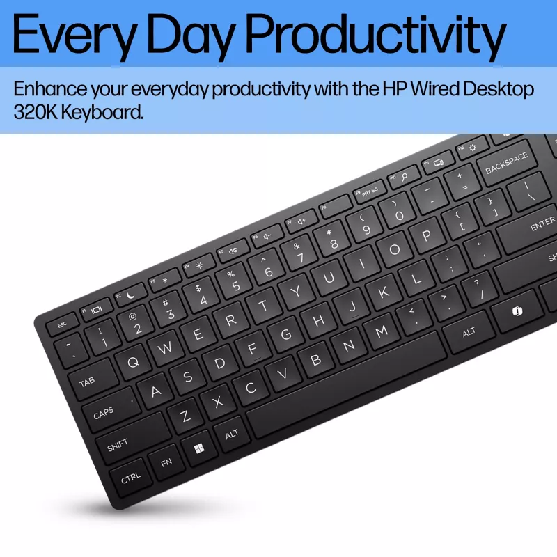 HP Wired Desktop 320K Πληκτρολόγιο