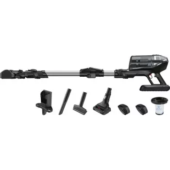 Rowenta X-Force RH9958 2-in-1 επαναφορτιζόμενη σκούπα μπαταρίας Μπαταρία Στεγνό HEPA Χωρίς σακούλα 0,9 L Μαύρο, Γκρι