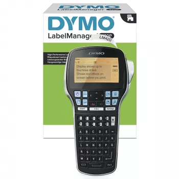 DYMO LabelManager 420P Εκτυπωτής ετικετών | Επαναφορτιζόμενος φορητός εκτυπωτής ετικετών υψηλής απόδοσης | Σύνδεση με υπολογιστή | Εκτύπωση barcodes, λογότυπων και γραφικών