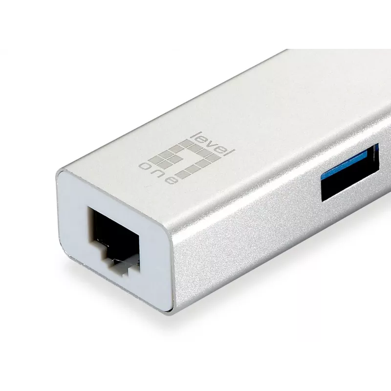 LevelOne Gigabit USB Προσαρμογέας δικτύου, USB-Hub