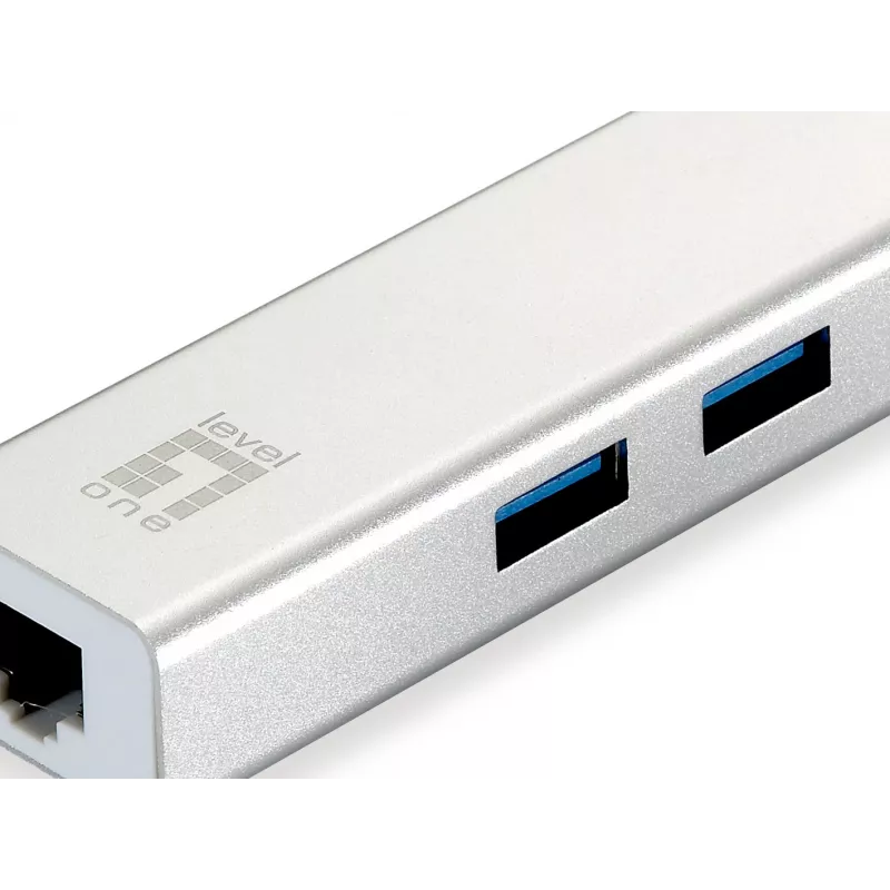 LevelOne Gigabit USB Προσαρμογέας δικτύου, USB-Hub
