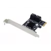 Conceptronic EMRICK 4-Port SATA PCIe Προσαρμογέας με καλώδια SATA