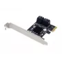 Conceptronic EMRICK 4-Port SATA PCIe Προσαρμογέας με καλώδια SATA