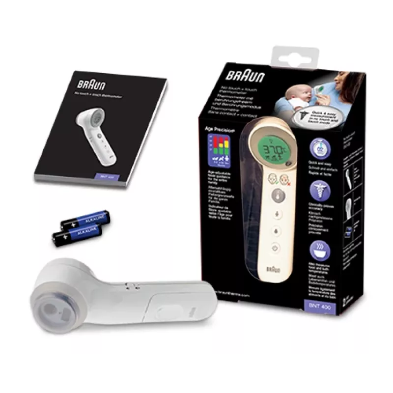 Braun BNT400 Θερμόμετρο μετώπου εξ αποστάσεως Λευκό