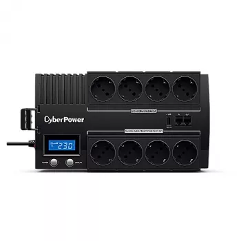 CyberPower BR1200ELCD Σύστημα αδιάλειπτης παροχής ισχύος (UPS) Line-Interactive 1,2 kVA 720 W 8 έξοδοι AC