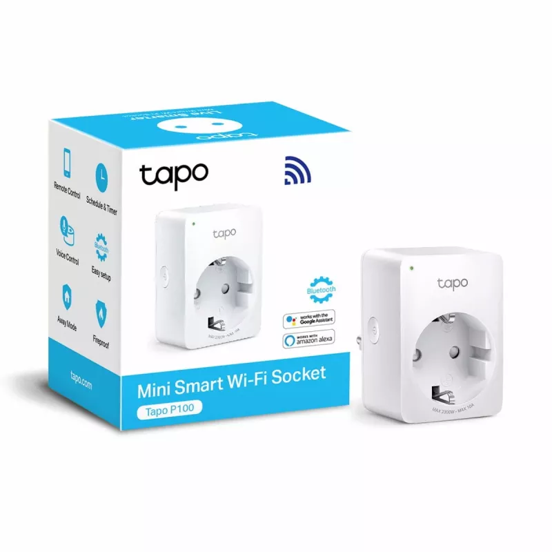 TP-LINK Tapo P100 έξυπνη πρίζα λευκό 2300 W