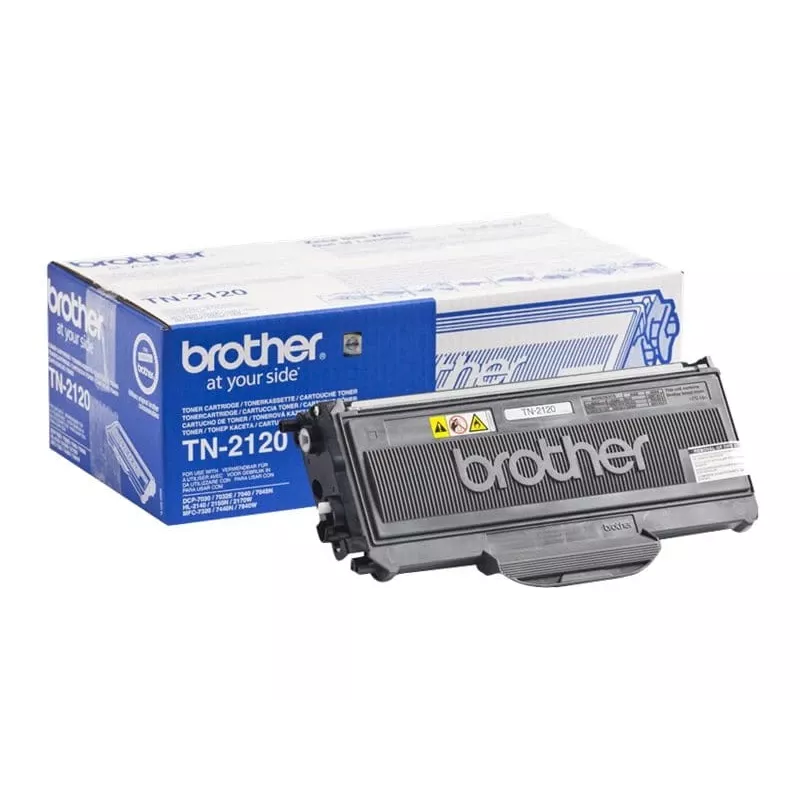 Brother TN-2120 Μελανοδοχείο 1 τεμ. Γνήσιο Μαύρο