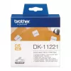 Τετράγωνη ετικέτα χαρτιού Brother DK11221