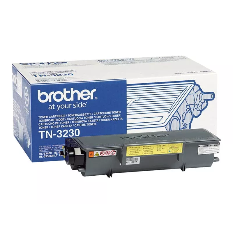 Brother TN-3230 Μελανοδοχείο 1 τεμ. Γνήσιο Μαύρο