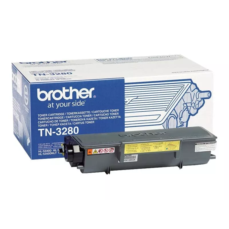 Brother TN-3280 Μελανοδοχείο 1 τεμ. Γνήσιο Μαύρο