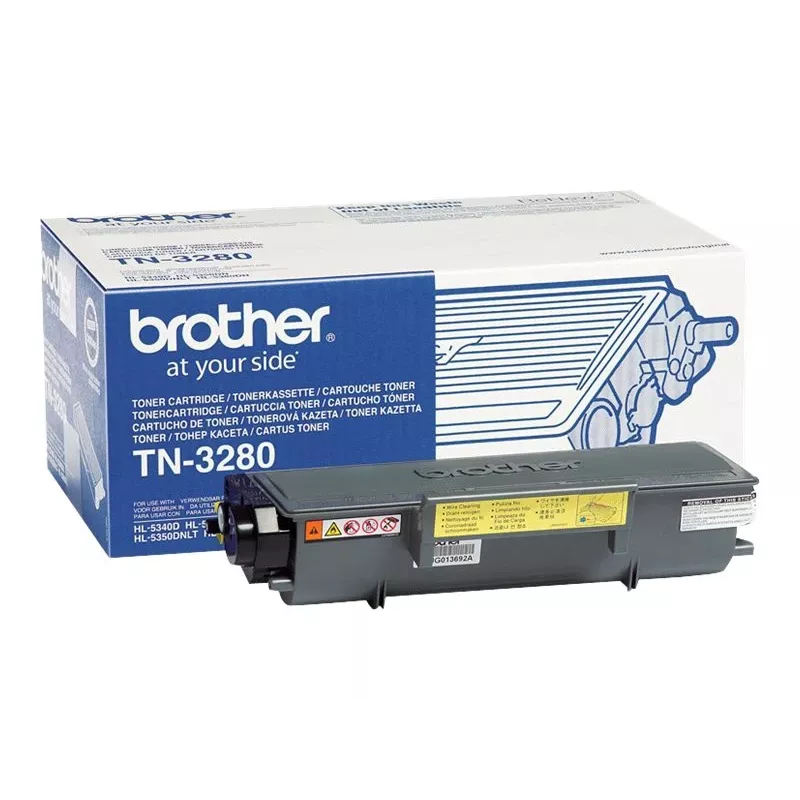 Brother TN-3280 Μελανοδοχείο 1 τεμ. Γνήσιο Μαύρο