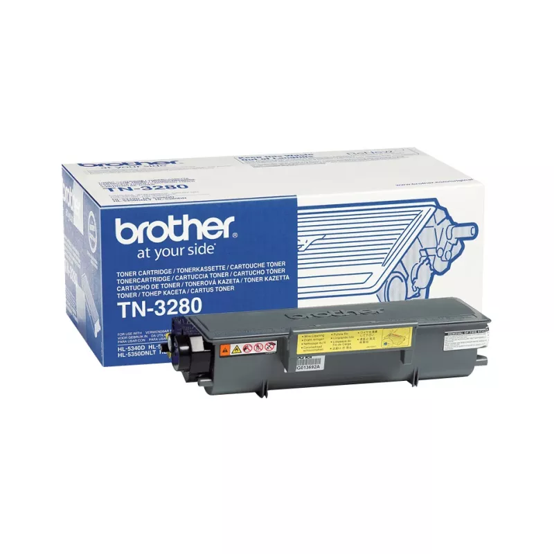 Brother TN-3280 Μελανοδοχείο 1 τεμ. Γνήσιο Μαύρο