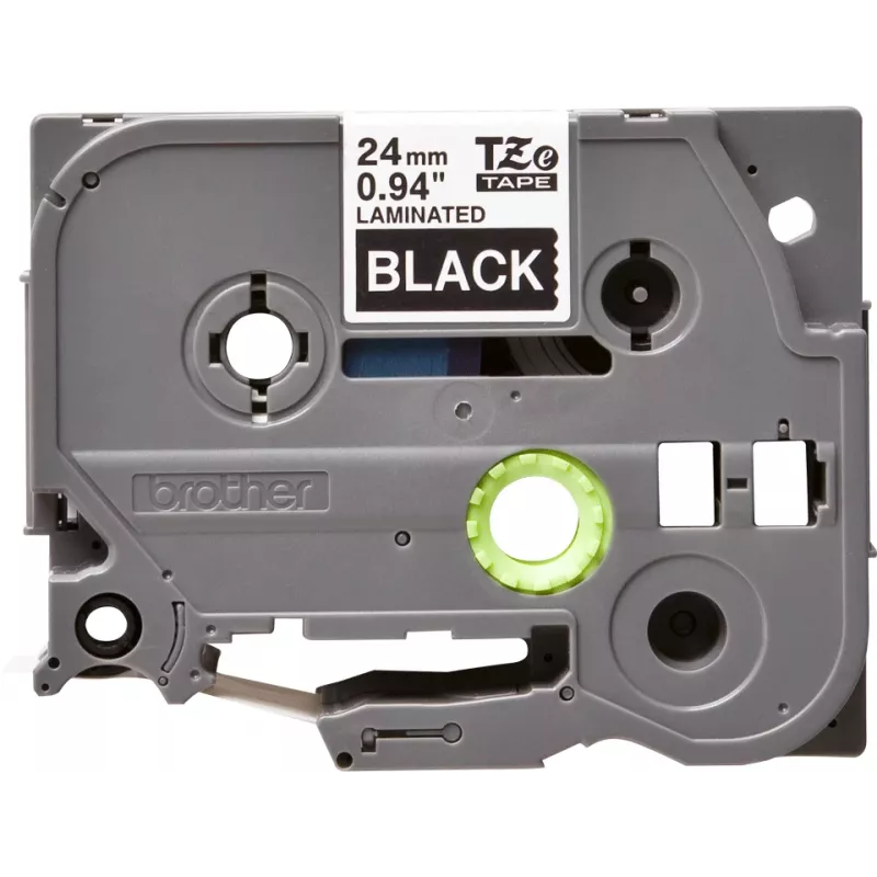 Ταινία ετικετών Brother TZe355 24mm Λευκό σε Μαύρο