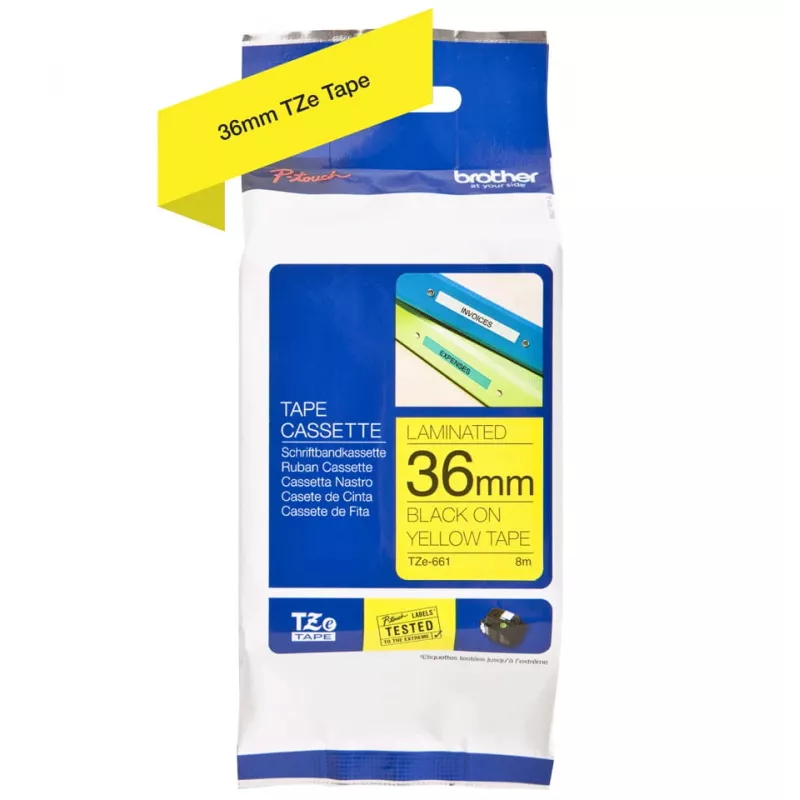 Ταινία ετικετών TZ Brother TZE-661