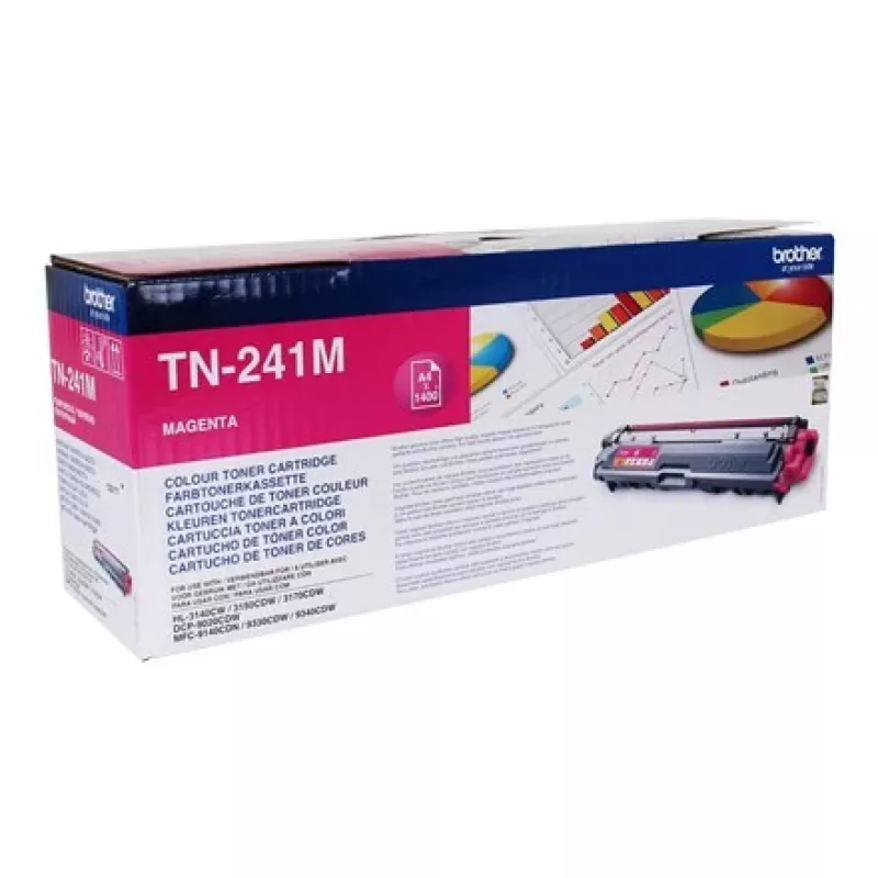 Brother TN-241M Μελανοδοχείο, Magenta, 1400 σελίδες