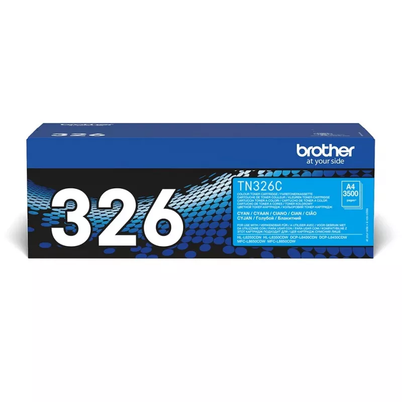 Τόνερ Brother TN-326C έως 3.500 σελίδες Cyan