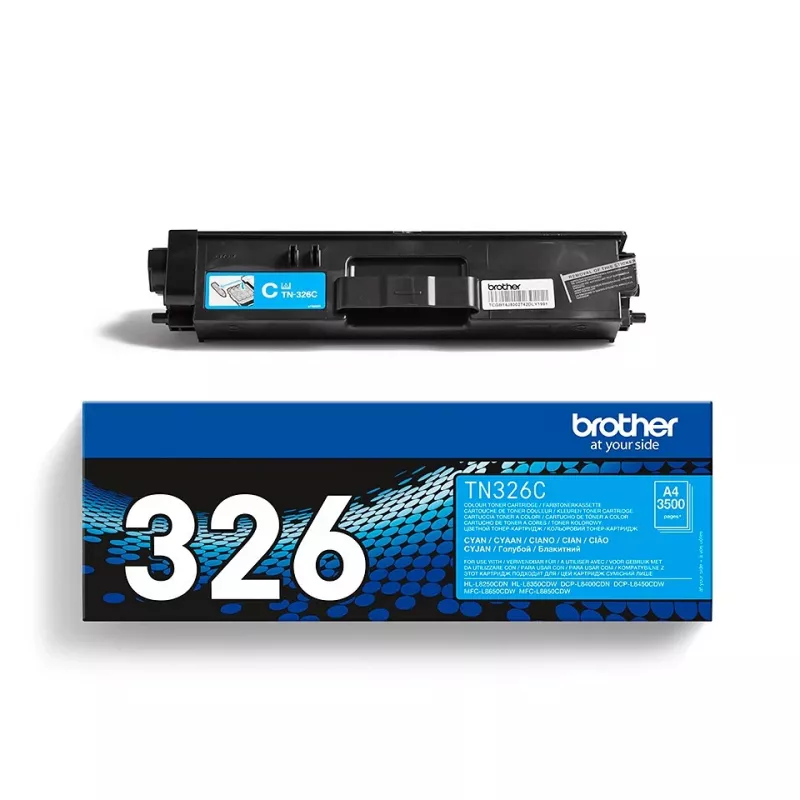 Τόνερ Brother TN-326C έως 3.500 σελίδες Cyan