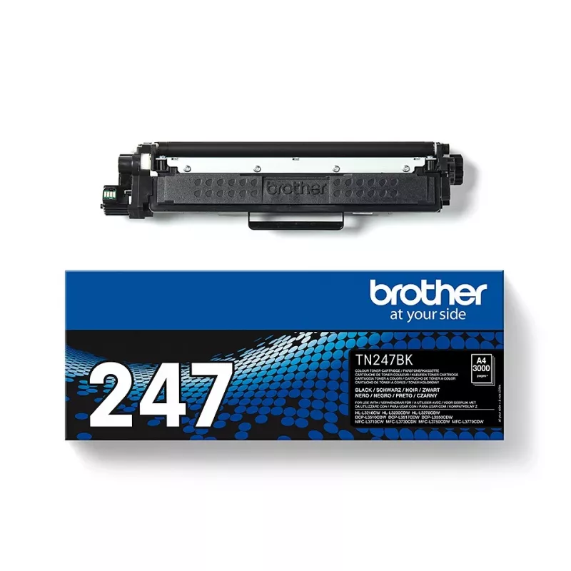 Brother TN-247BK Μελανοδοχείο Toner 1 τεμ. Γνήσιο Μαύρο