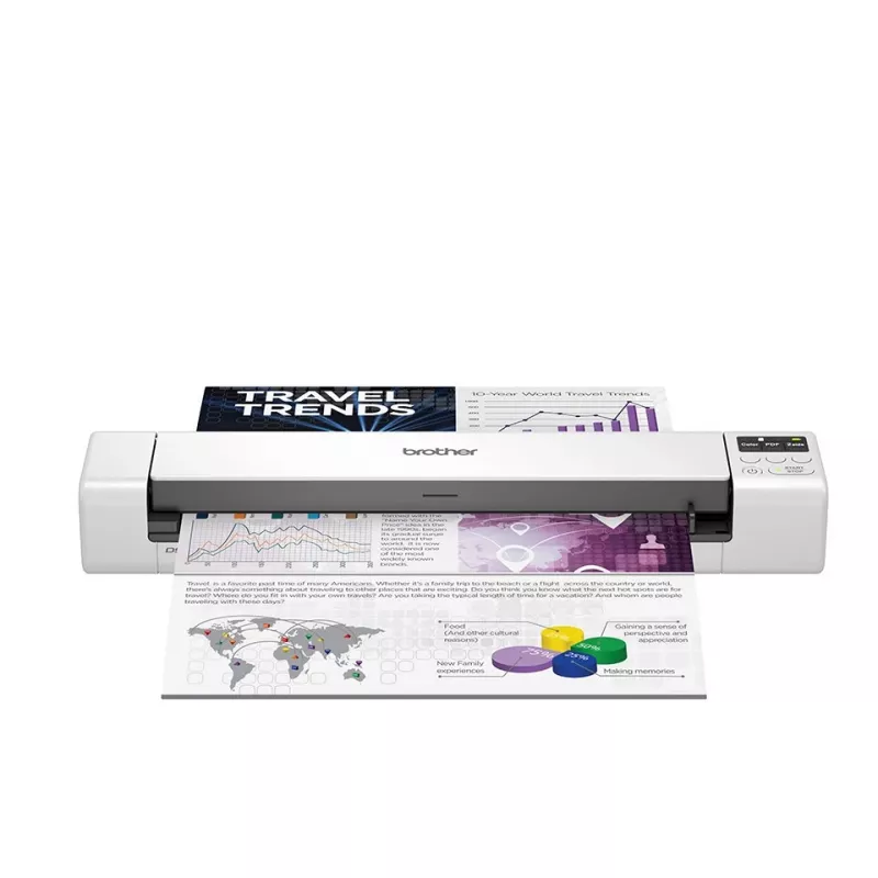 Brother DS-940DW Σαρωτής με τροφοδότη 600 x 600 DPI A4 Μαύρο, Λευκό