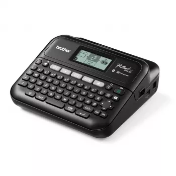 Εκτυπωτής ετικετών Brother PT-D460BTVP Θερμομεταφοράς 180×180 dpi 30 mm/s Ενσύρματος & Bluetooth QWERTY Ταινία TZe