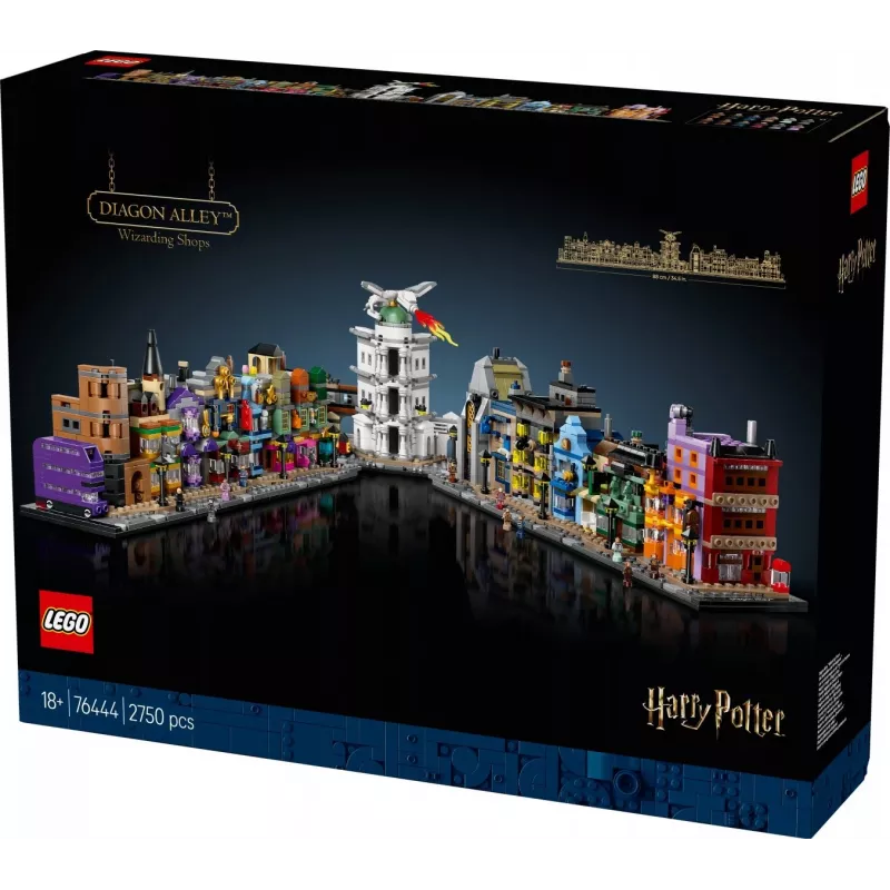 LEGO HARRY POTTER 76444 Διαγώνιος Αλέα Μαγικά καταστήματα