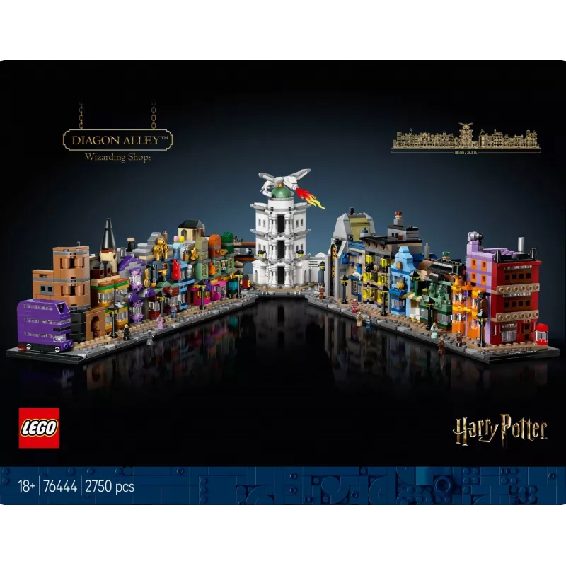 LEGO HARRY POTTER 76444 Διαγώνιος Αλέα Μαγικά καταστήματα