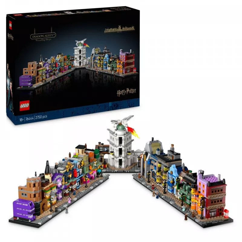 LEGO HARRY POTTER 76444 Διαγώνιος Αλέα Μαγικά καταστήματα