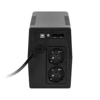 Rebel Nanopower Plus 1000 UPS | Off-line | Ημιτονοειδής | 1000VA | 600W | LCD | USB