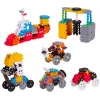 Τούβλα Marioinex Mini Waffle Constructor 300 — συμβατό σετ κατασκευής, 300 τεμ., πολύχρωμο