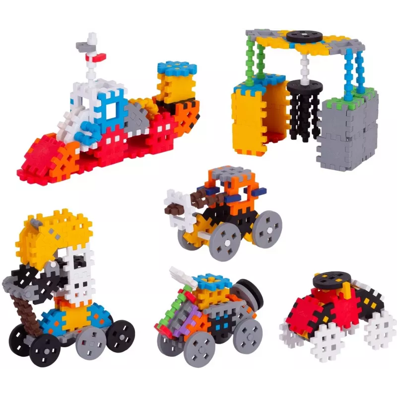 Τούβλα Marioinex Mini Waffle Constructor 300 — συμβατό σετ κατασκευής, 300 τεμ., πολύχρωμο
