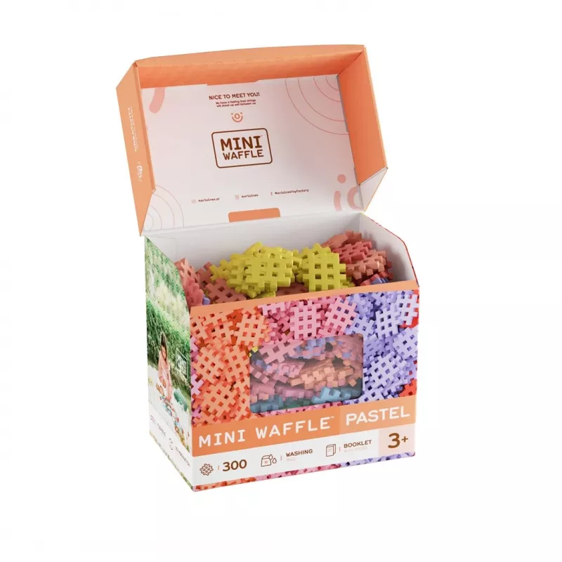 Pastel Waffles 300 Max Bersinger Συνιστώμενη ηλικία 3 ετών Πολύχρωμο