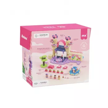 Παιχνίδι σετ κατασκευής Marioinex Waffle Mini Blocks Princess — 280 τεμ., πολύχρωμο, κουτί, ηλικία 6+