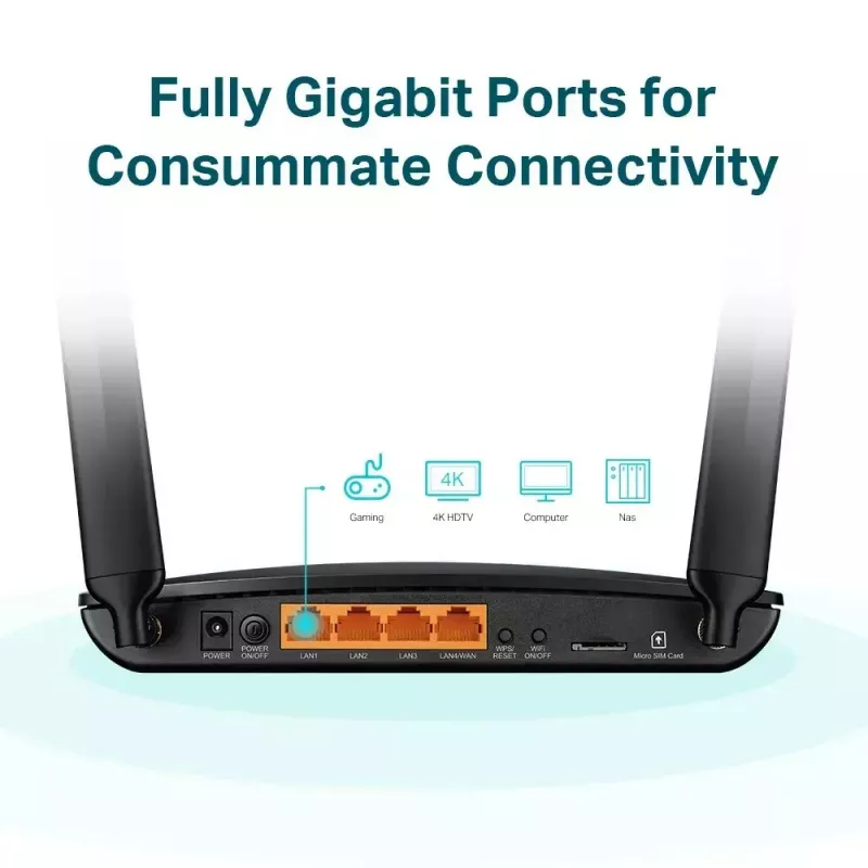 TP-LINK 4G+ LTE Router Archer MR600