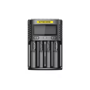 Nitecore UM4 Φορτιστής οικιακών μπαταριών DC Lithium-Ferrophosphate Lithium-Ion Nickel-Cadmium