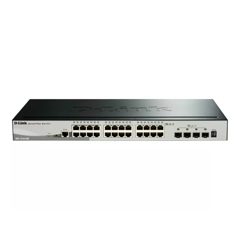 D-Link DGS-1510 Managed L3 Gigabit Ethernet (10/100/1000) Μαύρο