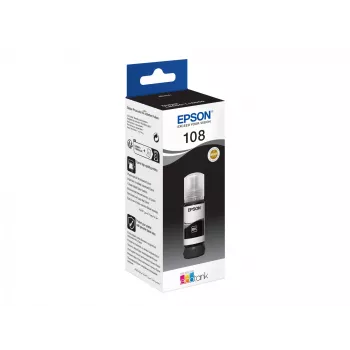 EPSON 108 EcoTank μαύρο μελάνι σε φιάλη