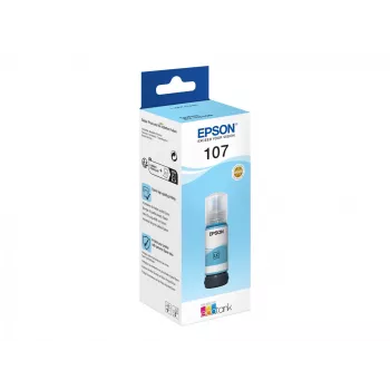 EPSON 108 EcoTank ανοιχτό κυανό μελάνι σε φιάλη